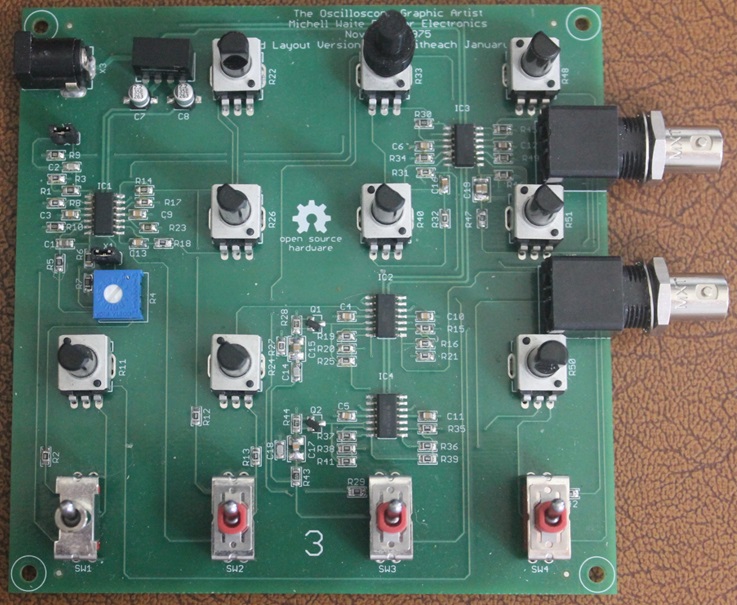 Oscilloscope Artist board